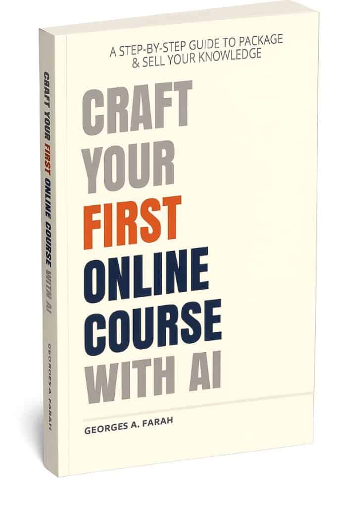 First-Online-Course-With-AI-Book-3D-Paperback