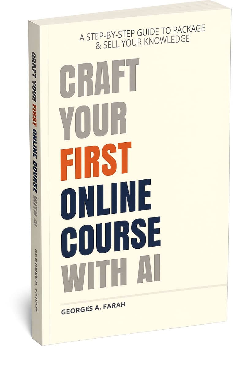 First-Online-Course-With-AI-Book-3D-Paperback